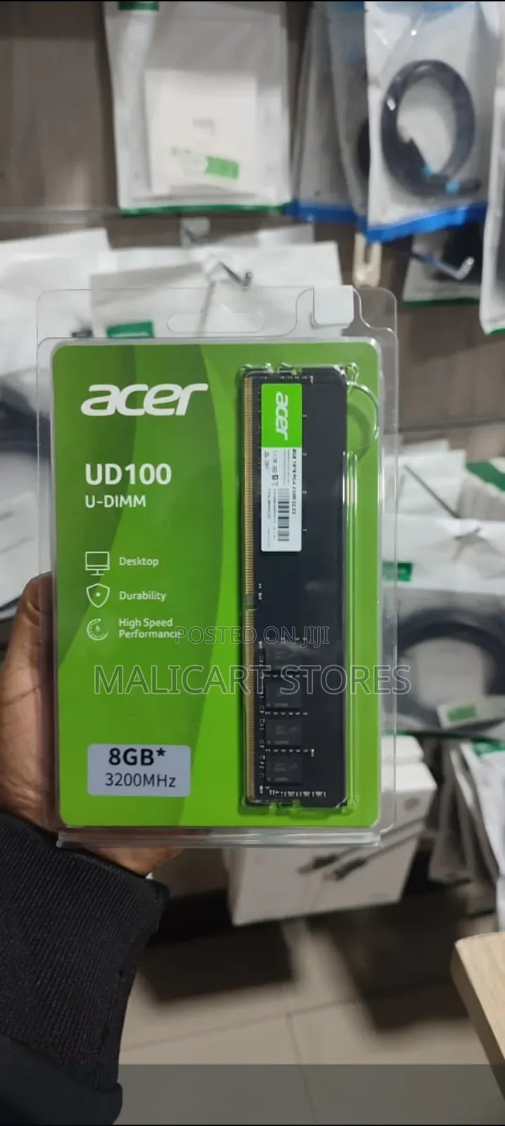 Acer Ud100 Desktop Ram Ddr4 8gb 3200