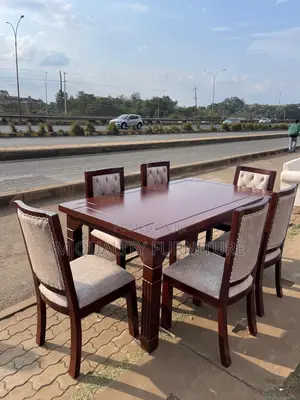Elegant Dining Table With a Smooth Durable Surface