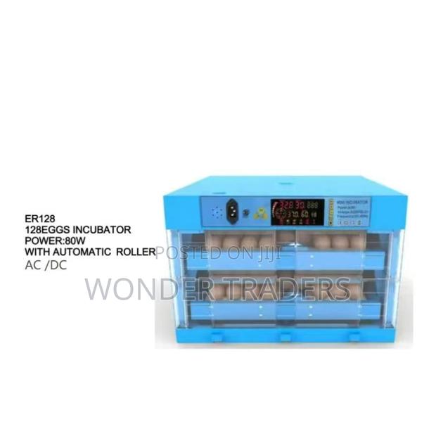 128 Egg Incubator Power.80w With Automatic Roller Ac/Dc - main view