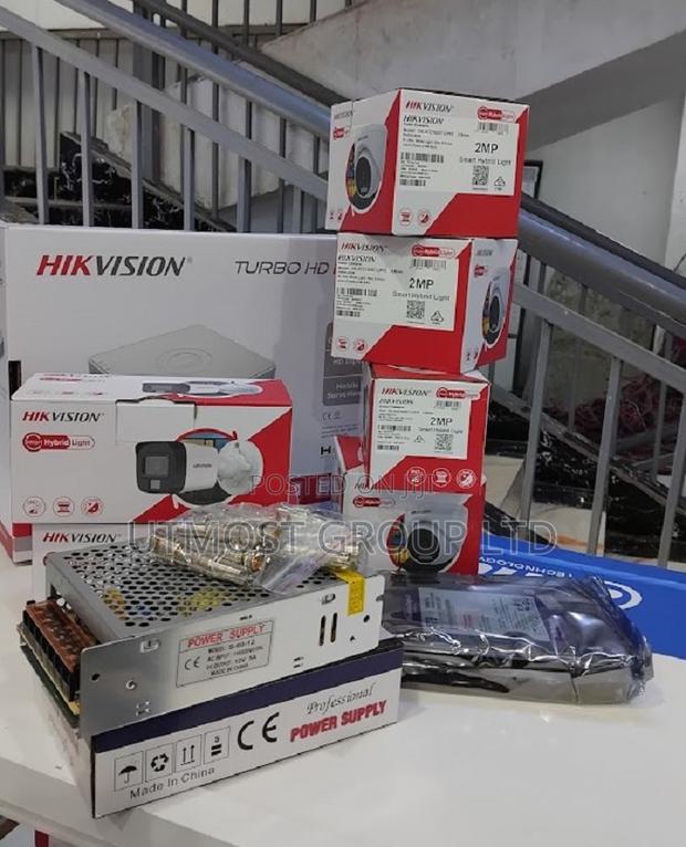 Hikvision 4 Colored 1080p CCTV Camera Colored Night Vision - main view