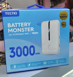 Tecno Tr109 Mifi 16 Users 300mbps 4g Portable High Speed