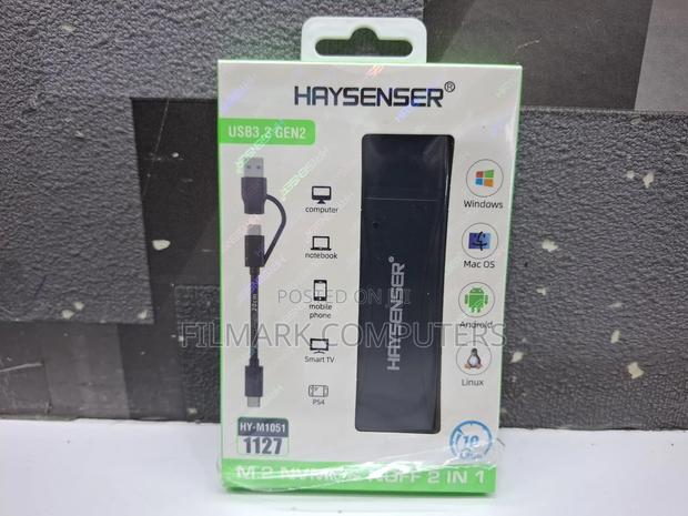 Haysenser M2 Ssd To Usb 3.0 Enclosure Nvme And Ngff 2 In 1
