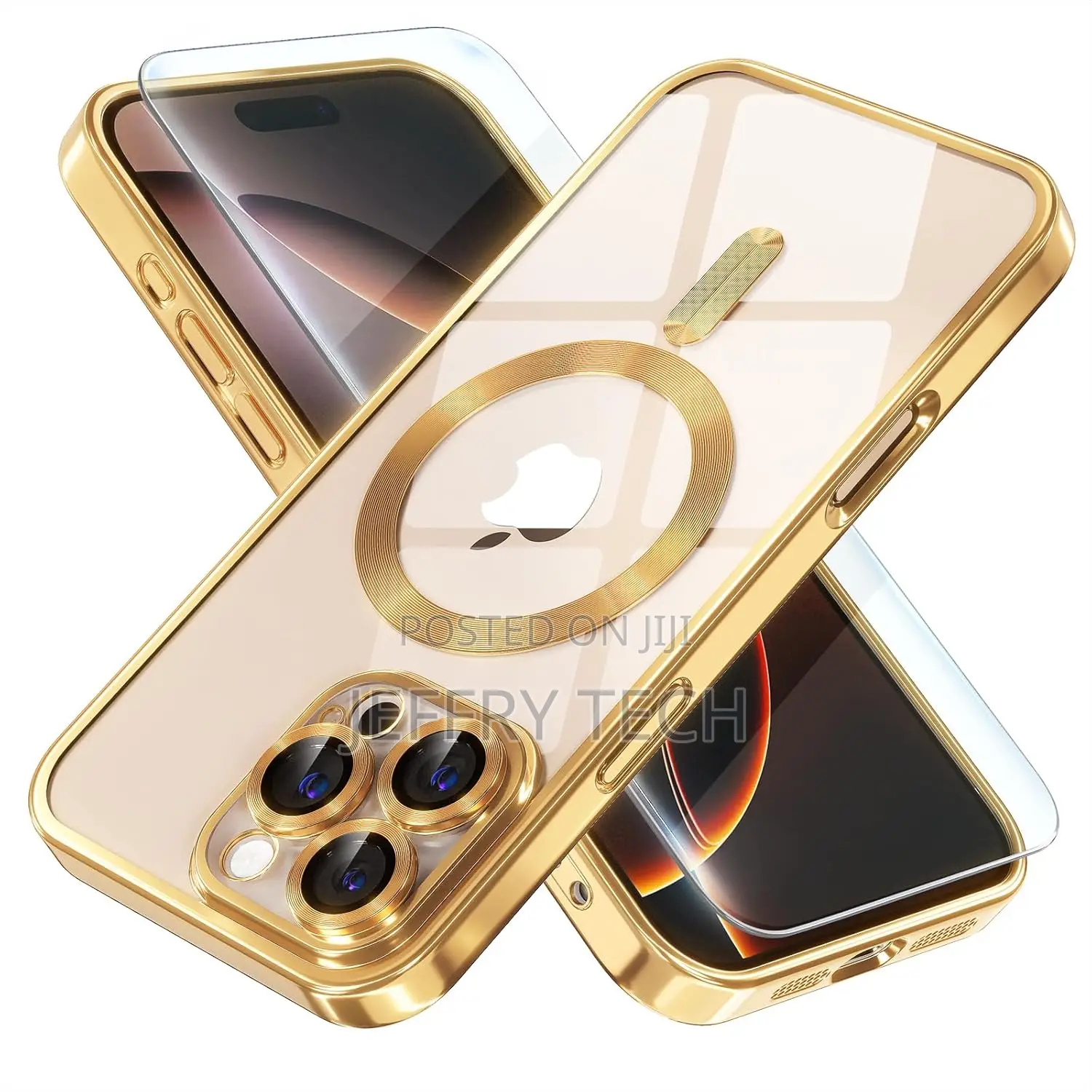 Misea Magnetic for iPhone 16 Pro Max Plated Case