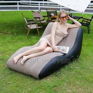 Inflatable Deck Chair , Inflatable Lounger Beach Air Sofa Ch