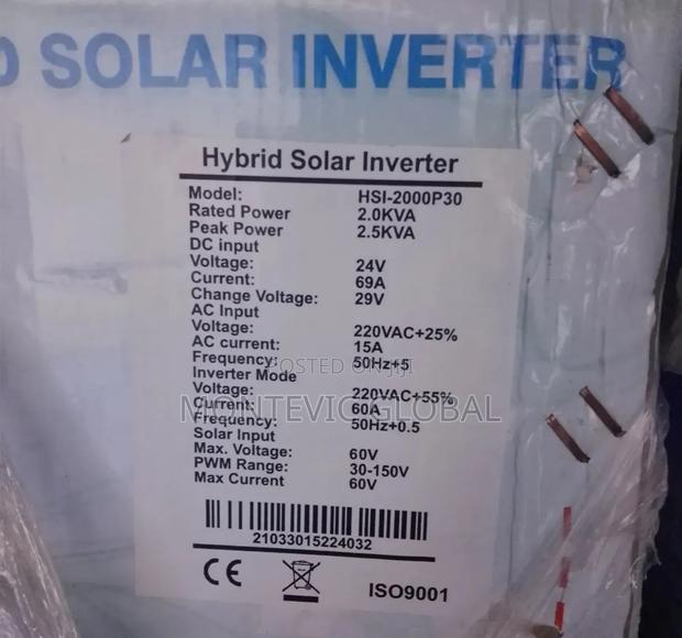 Solarmax 2kva Hybrid Solar Inverter