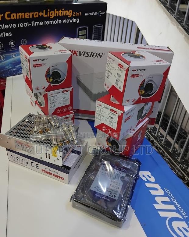 4 Channel 1080p CCTV Camera( Full Kit 4 X 1080p Cameras)