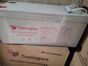 Sunnypex Solar Battery 200ah 12volts