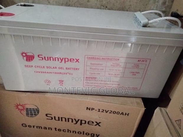 Sunnypex Solar Battery 200ah 12volts - main view