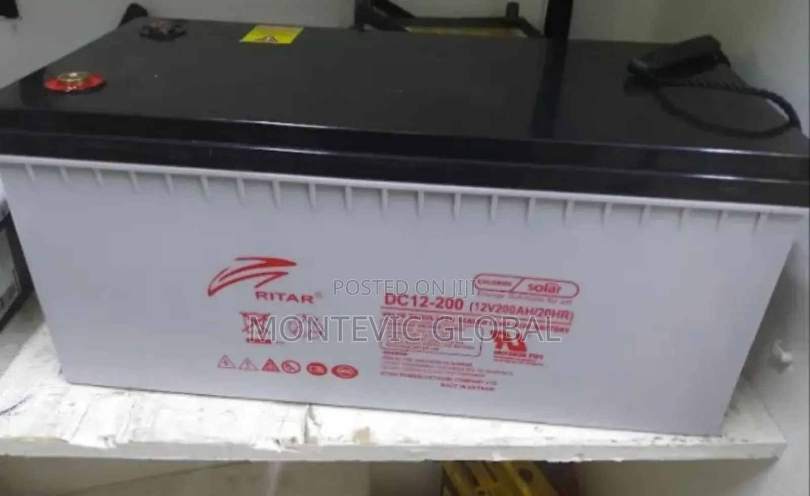 Ritar Chrolide Solar Battery 200ah 12volts