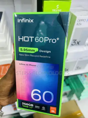 New Infinix Hot 60 Pro+ 256 GB Black