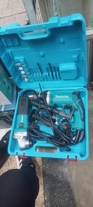 2in1 Grinder and Drill Set