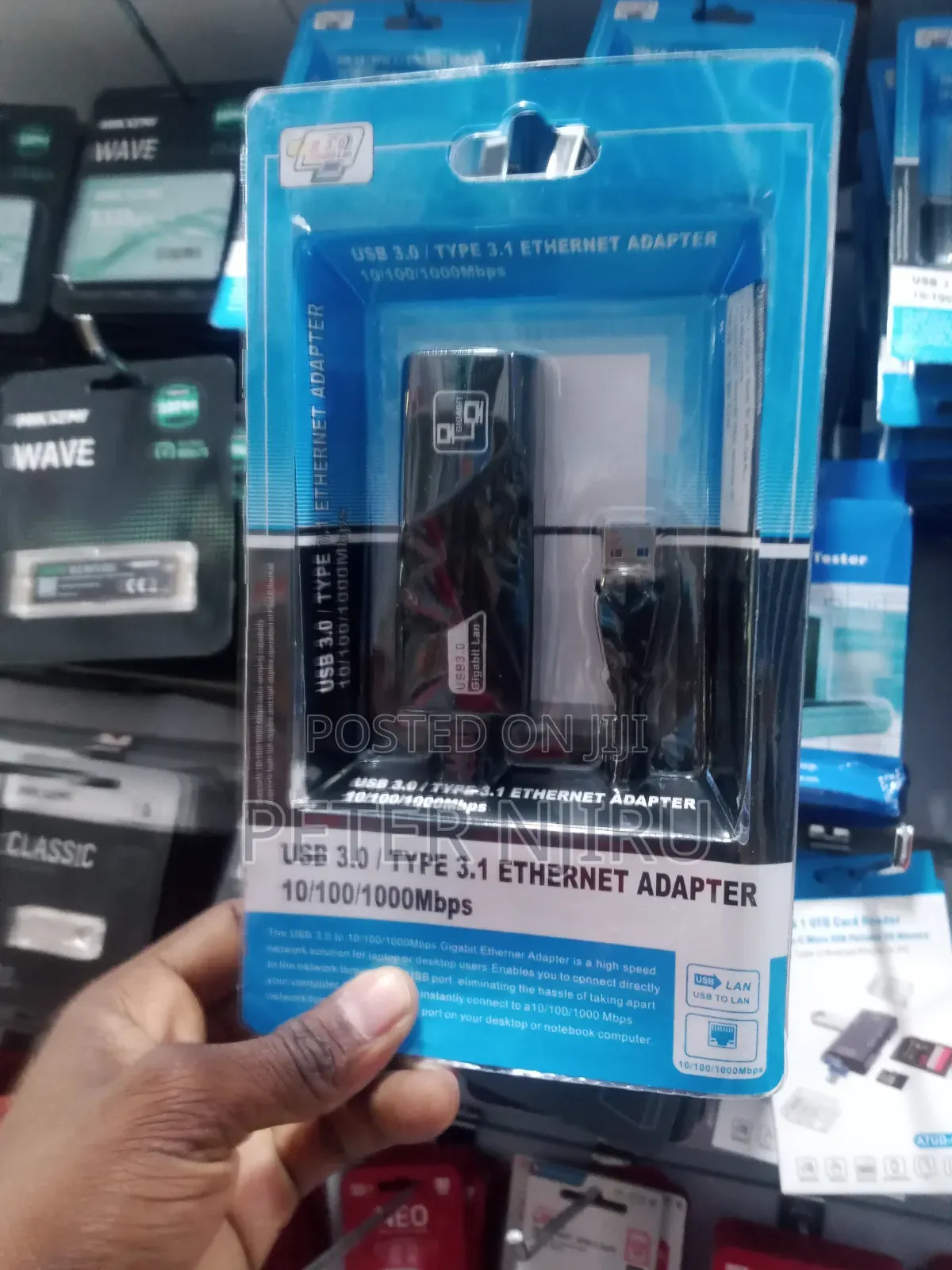 Type 3.1 Ethernet Adapter 1000mbps Available