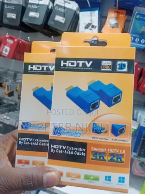 HDTV Extender by Cat 6/6aa Cable Available