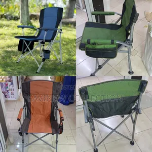 Folding Camping Chair With Cup Holder and Carry on Bag