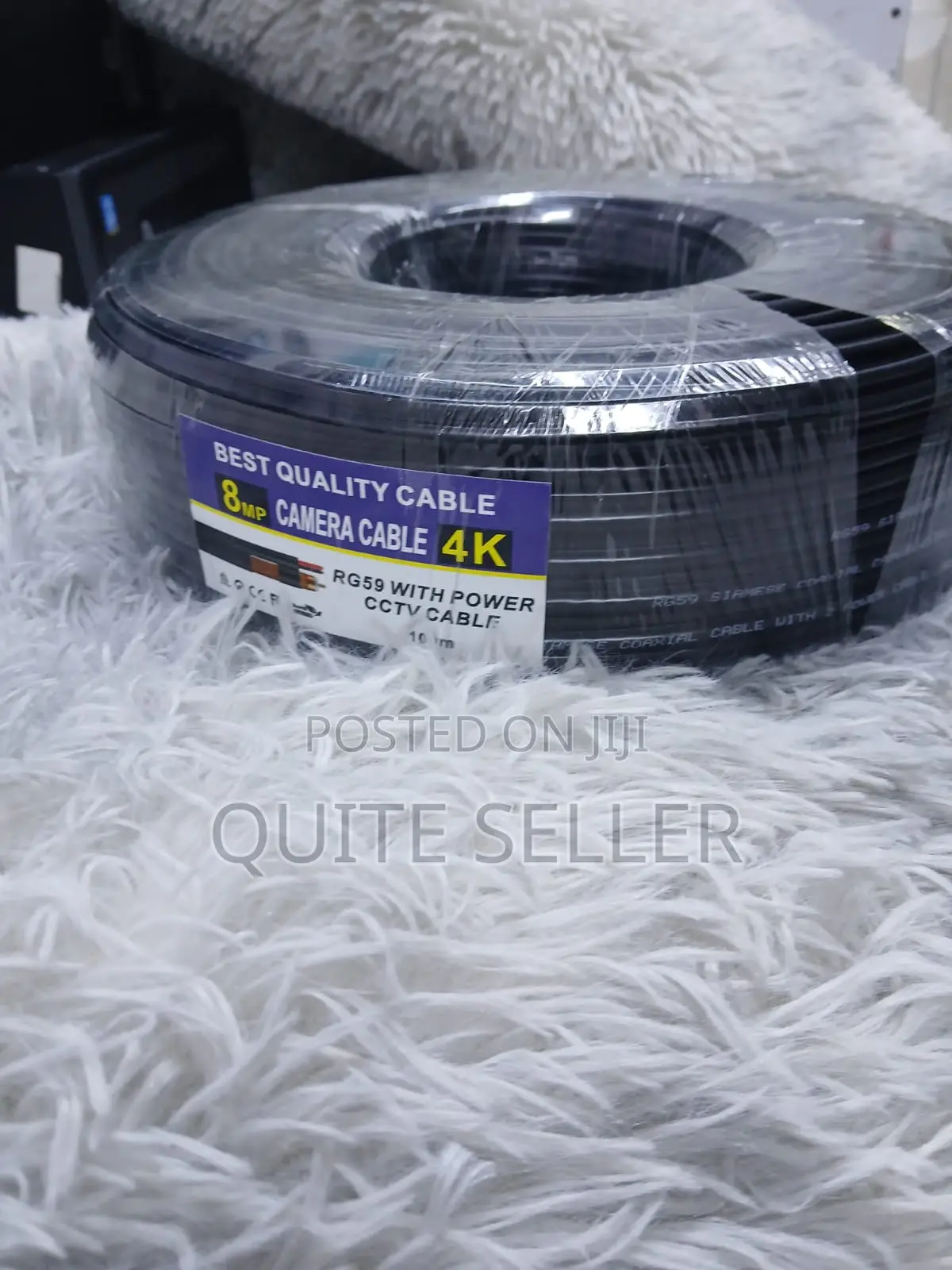 Coaxial Cable With Power and Rg 59 100m CCTV Cable