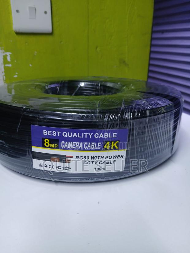 100m Rg59 Both Video and Power Signals for Security Cameras - main view