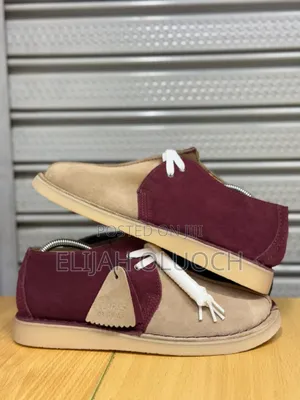 Bank Robber Desert Trek “Maroon” Chestnut Suede