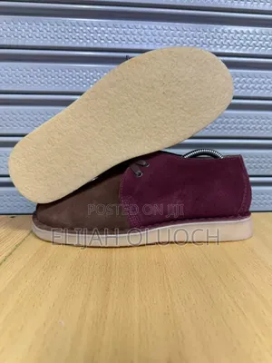 Bank Robber Desert Trek “Maroon” Chestnut Suede