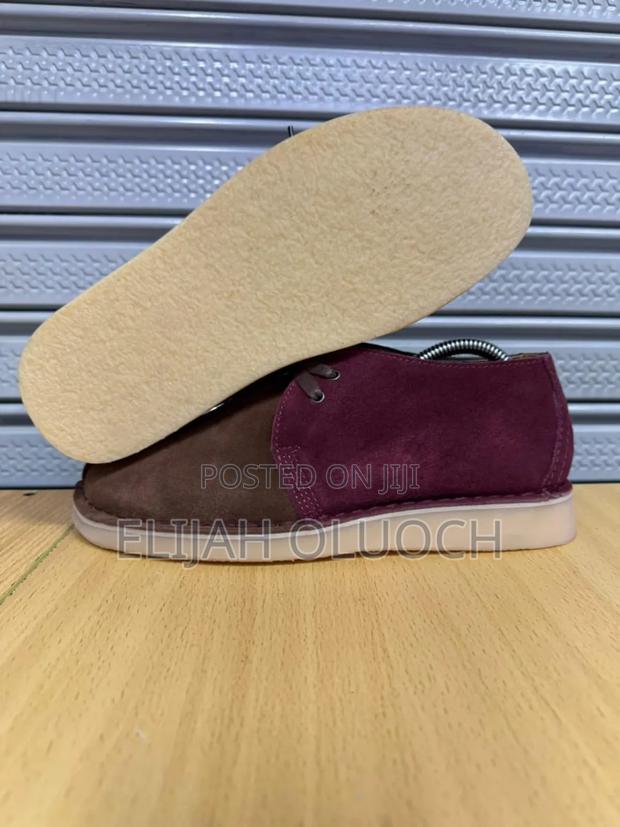 Bank Robber Desert Trek “Maroon” Chestnut Suede