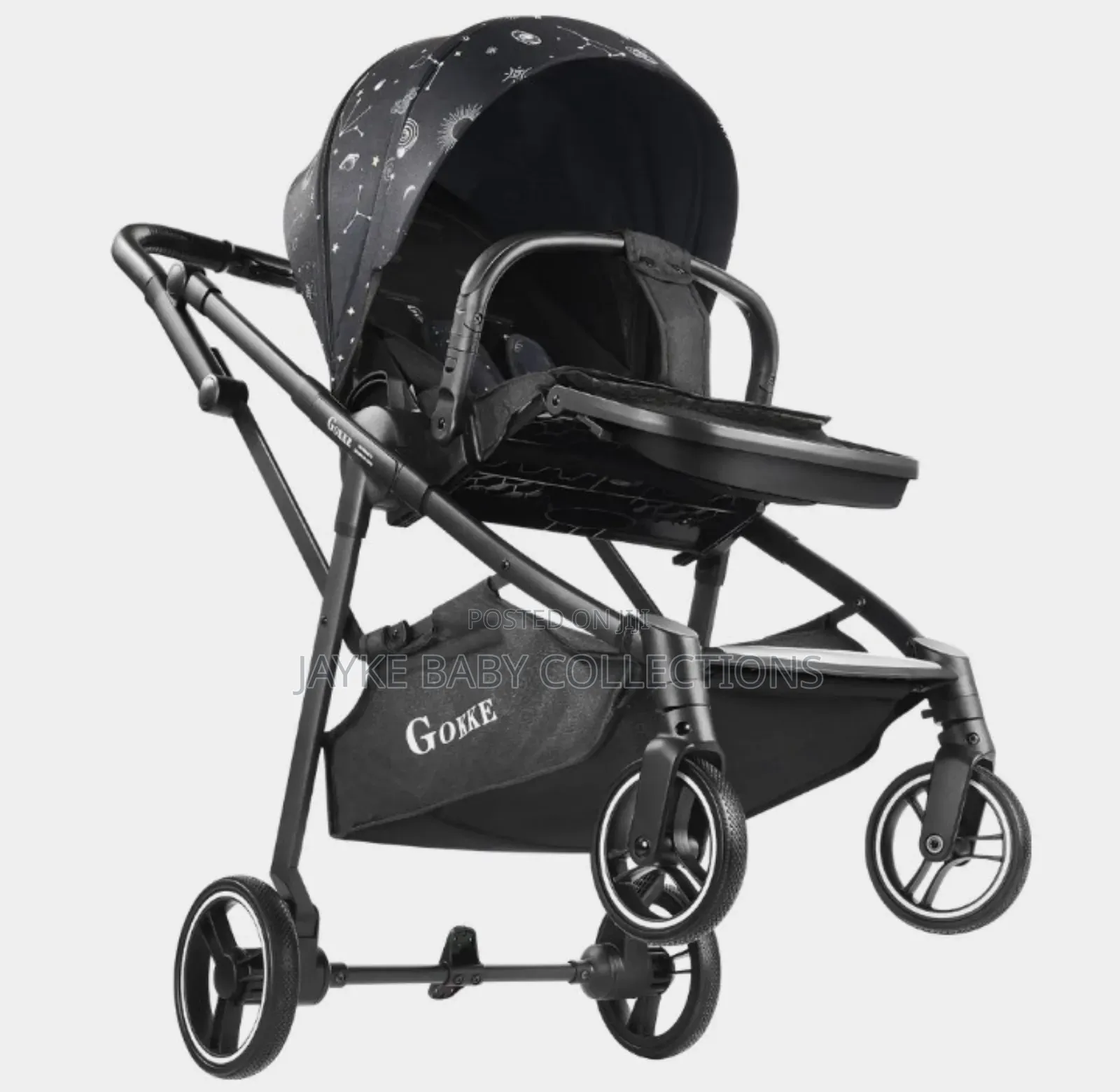 Luxury Reversible Baby Stroller | Foldable 0–36 Months