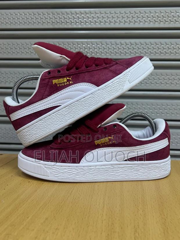 Puma Suede Xl Maroon/White - main view