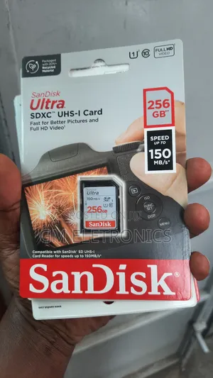 Original 256gb Ultra Sd Card-Read Speed of 150mb/S.