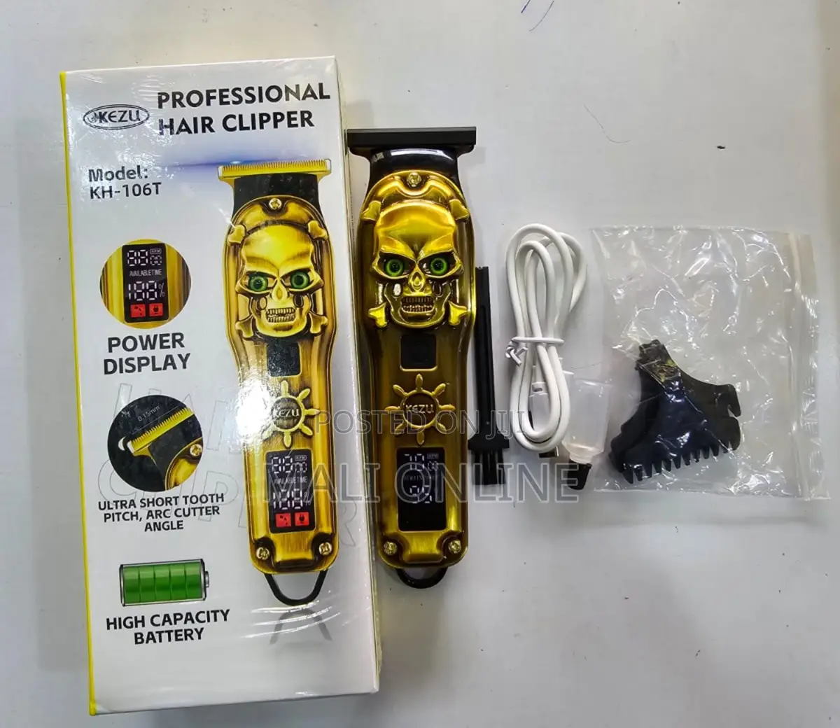 Kezu Professional Trimmer Hair Cordless Hair Cutting Machine