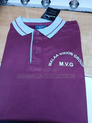 Maroon Polo Color Grey - main view