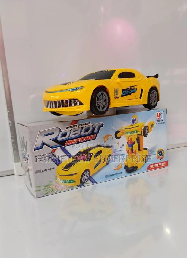 Transformation Robot Car - main view