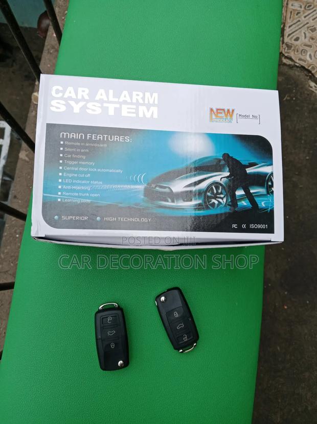Car Alarm Security System With 2 Remotes - main view