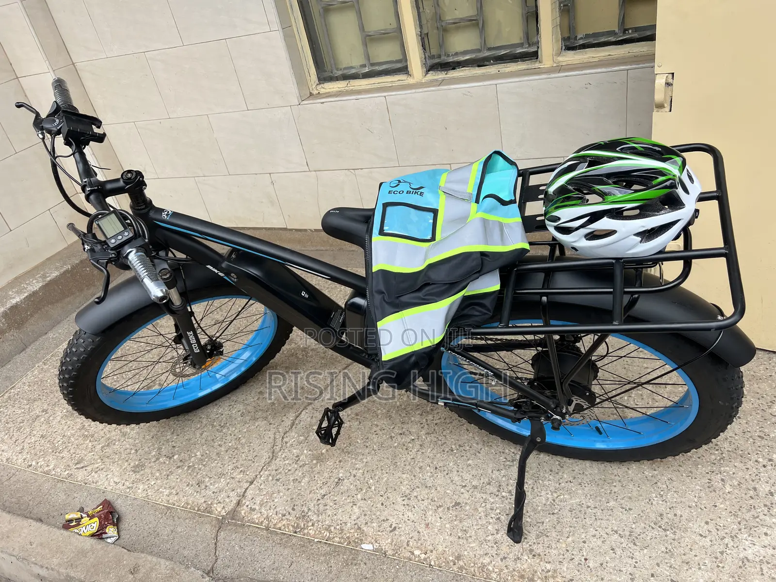 Complete Set Eco Bike With Helmet