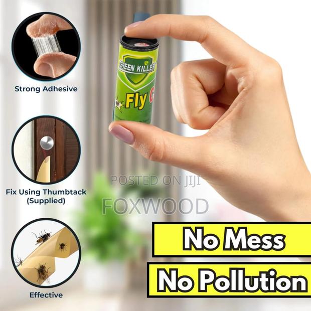 Green Killer Fly Catch Trap 4pcs Now Available - thumbnail 4
