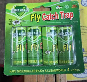 Green Killer Fly Catch Trap 4pcs Now Available