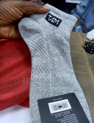 Black,White, Navyblue Grey Quality Ankle Socks - thumbnail 2