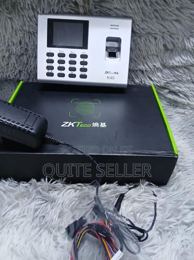 Approved Zkteco Time Attendance Biometrics Terminal  - main view