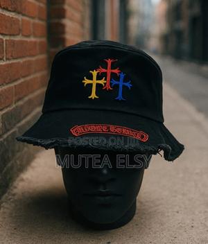 Black Navyblue Bucket Hats - main view