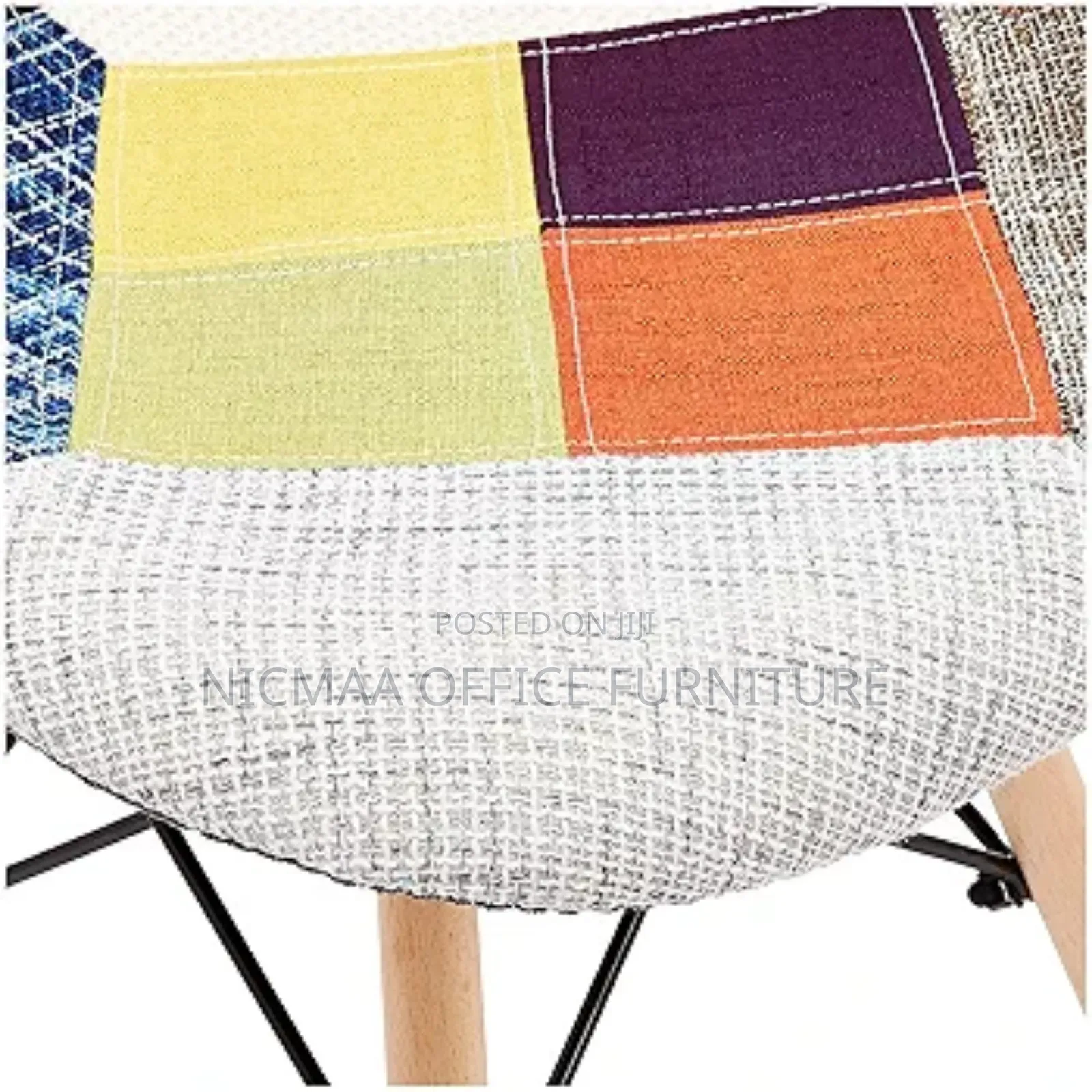 Solimo Grande Patchwork Accent Chair