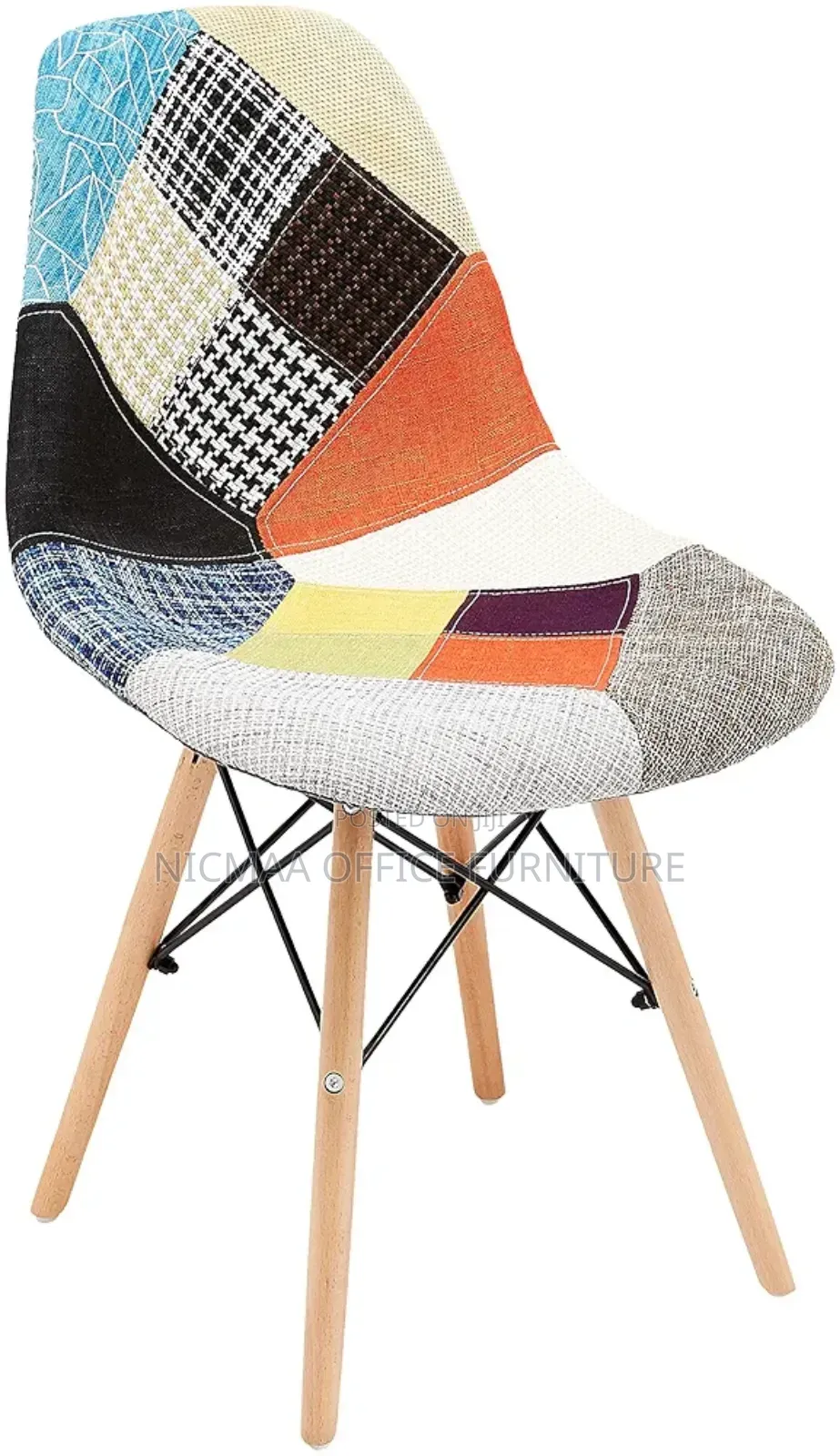 Solimo Grande Patchwork Accent Chair