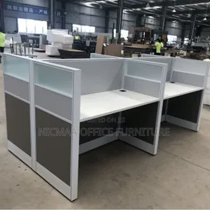 Sturdy and Stylish Quadcore 4-Way Modular Workstation