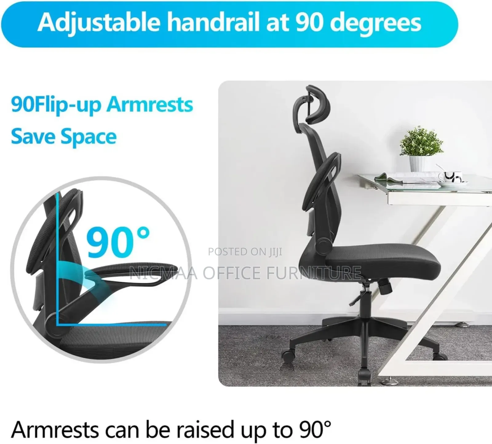 Naspaluro Ergonomic Office Chair