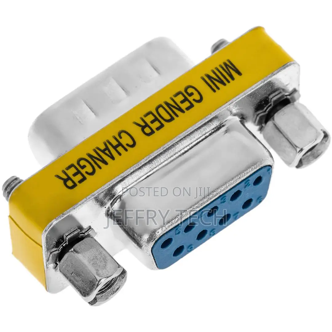 Serial Adapter With Db9 Connector Male One Side and Female