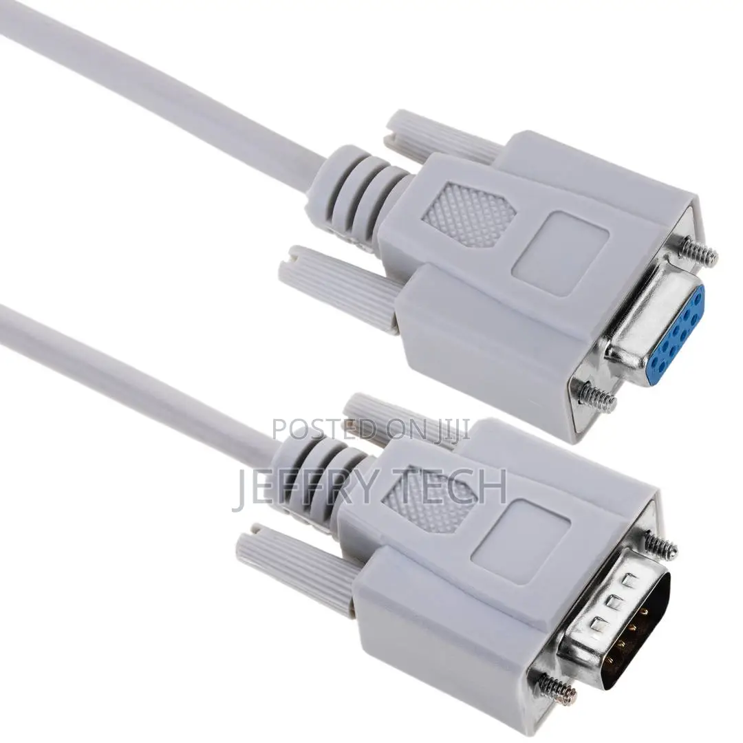 Serial Cable With Connector Db9 Male to Female 1.8m
