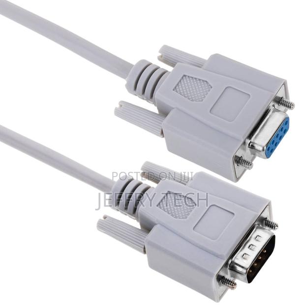 Serial Cable With Connector Db9 Male to Female 1.8m