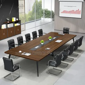 Boardroom Table: 2.4m Rectangular Conference Tabl