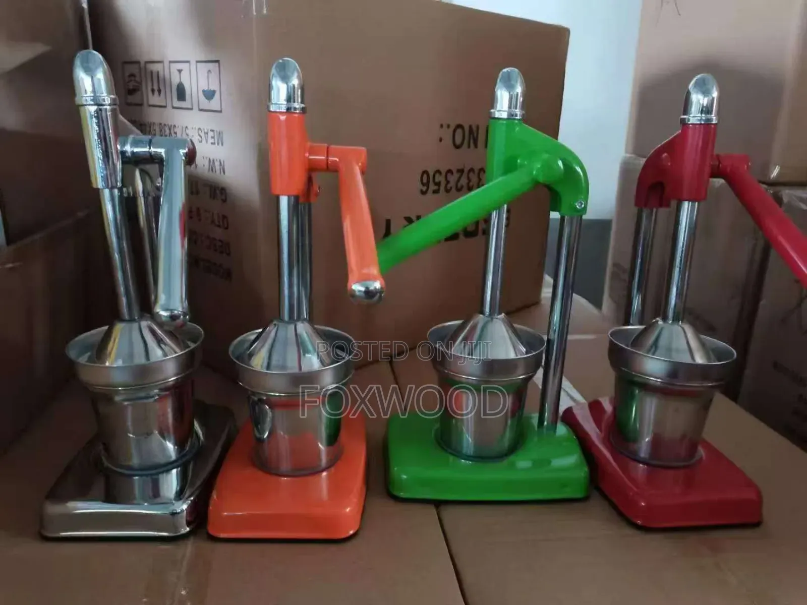 Stainless Steel Manual Hand Press.