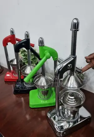 Heavy Duty Metallic Manual Citrus Juicer Stand Machine