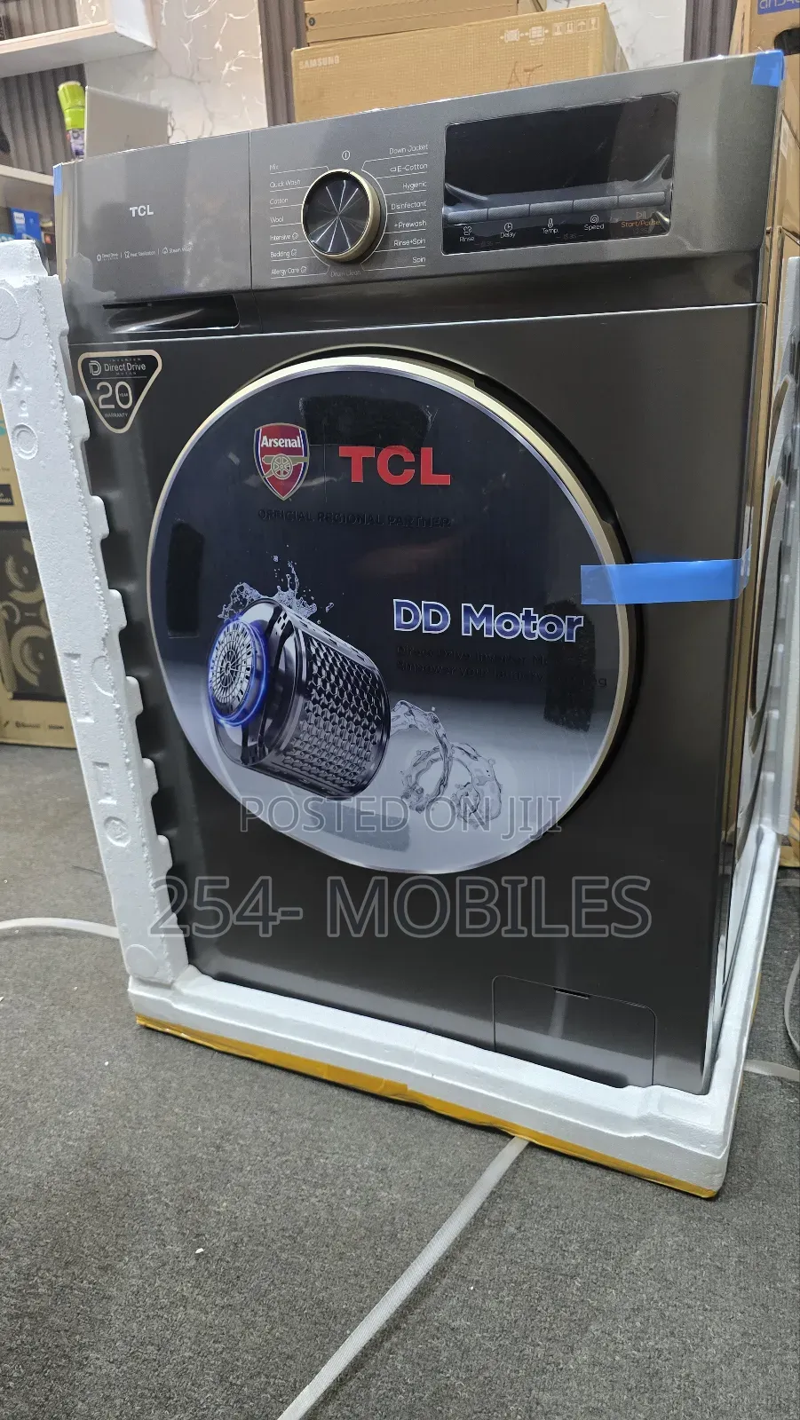 TCL 9kg P1109fl Front Load Washing Machine
