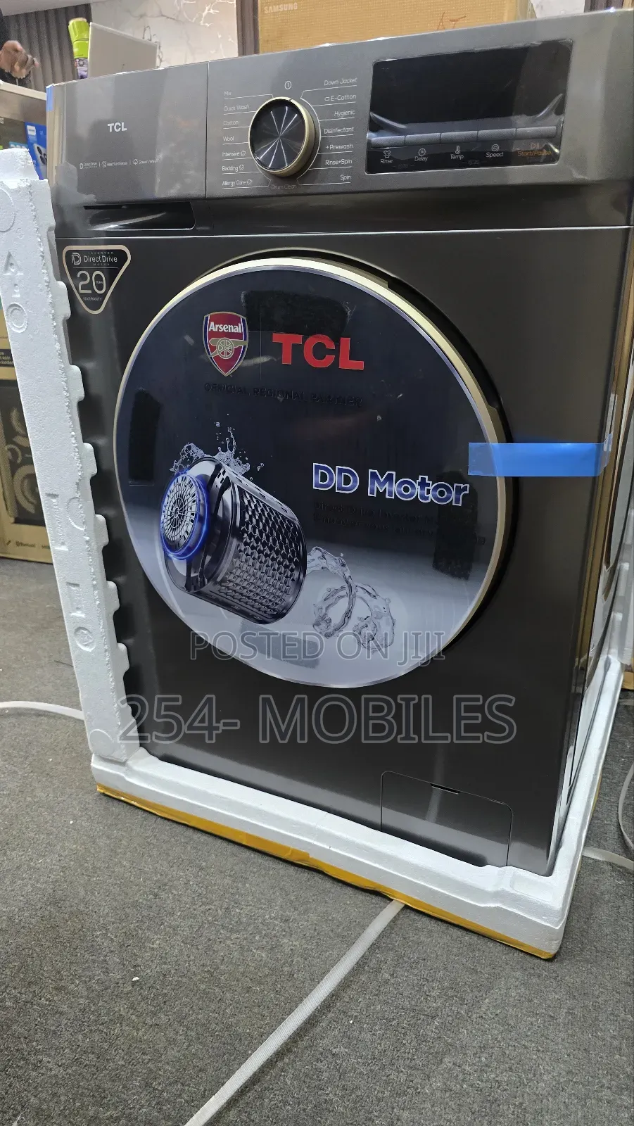 TCL 9kg P1109fl Front Load Washing Machine