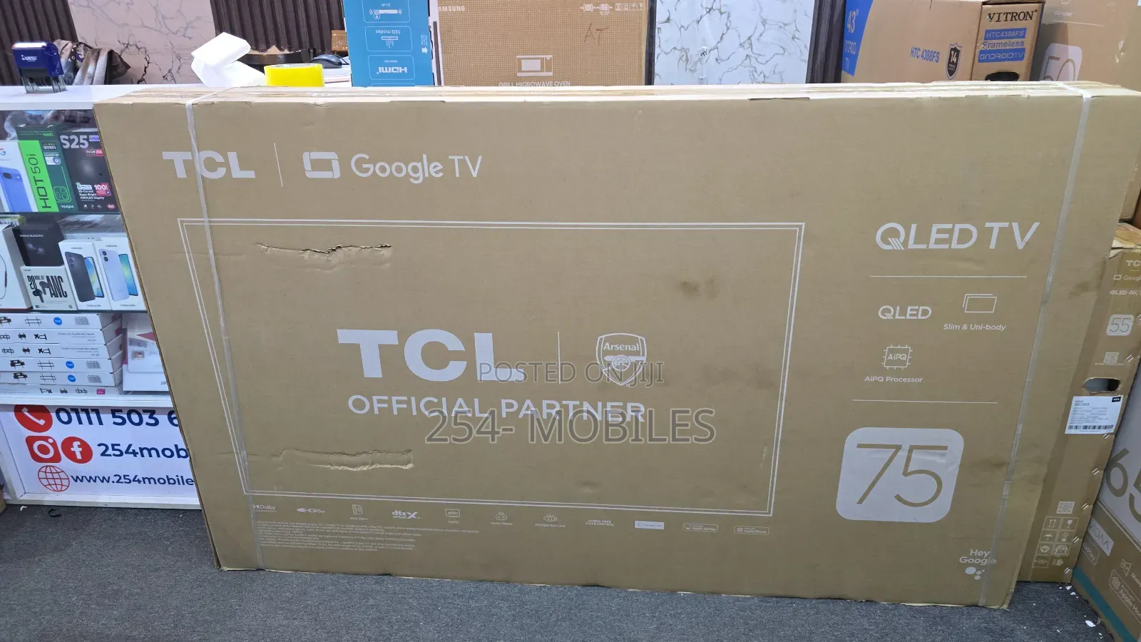 TCL P79k 75 Inch Qled Tv 2025 – HDR Dolby Vision