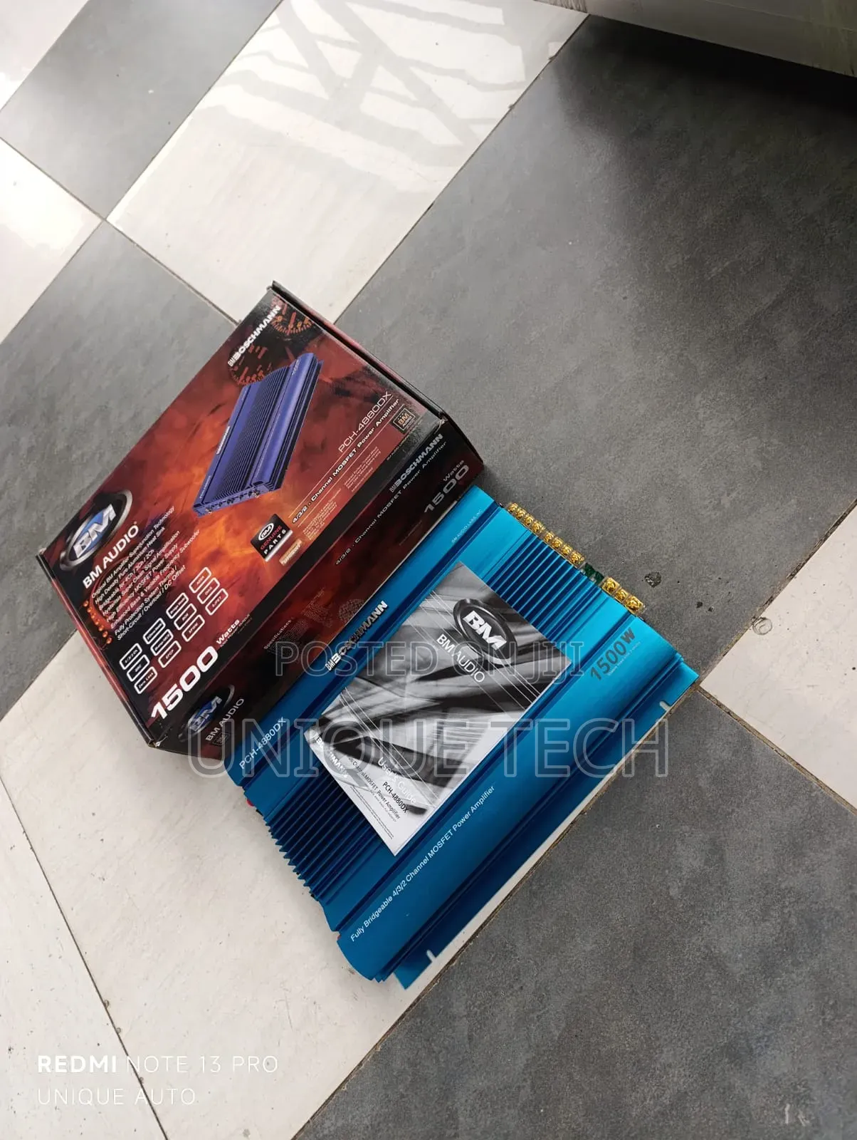 1500w Car Audio Amplifier( Boschmann)